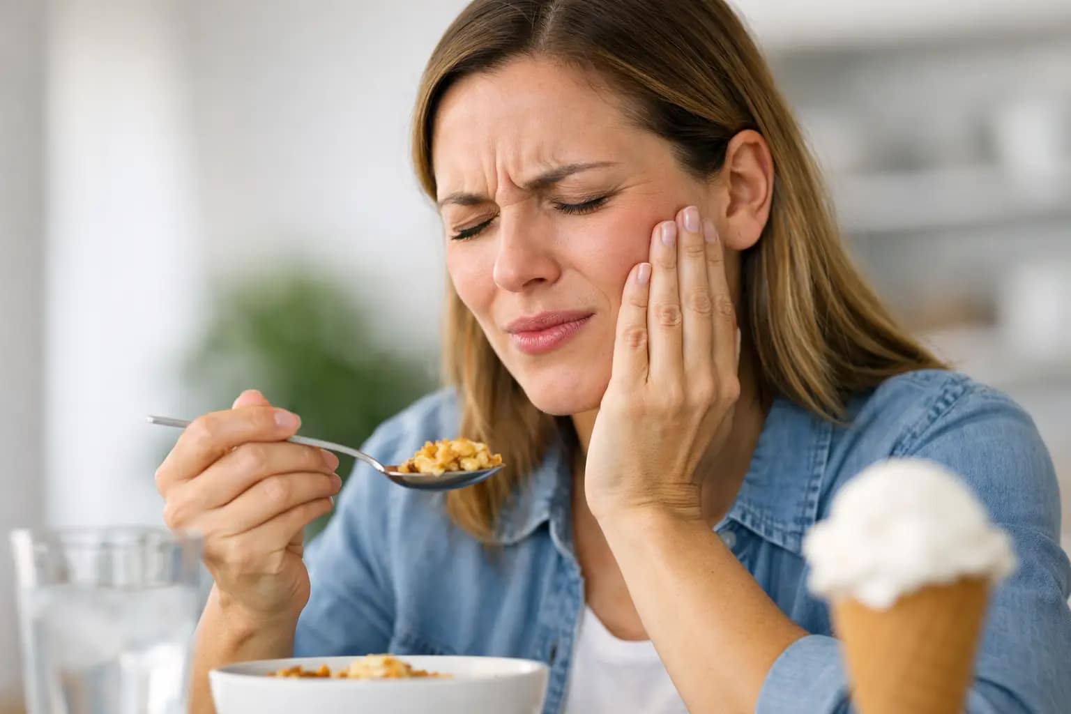 Quais sinais indicam sensibilidade oral?