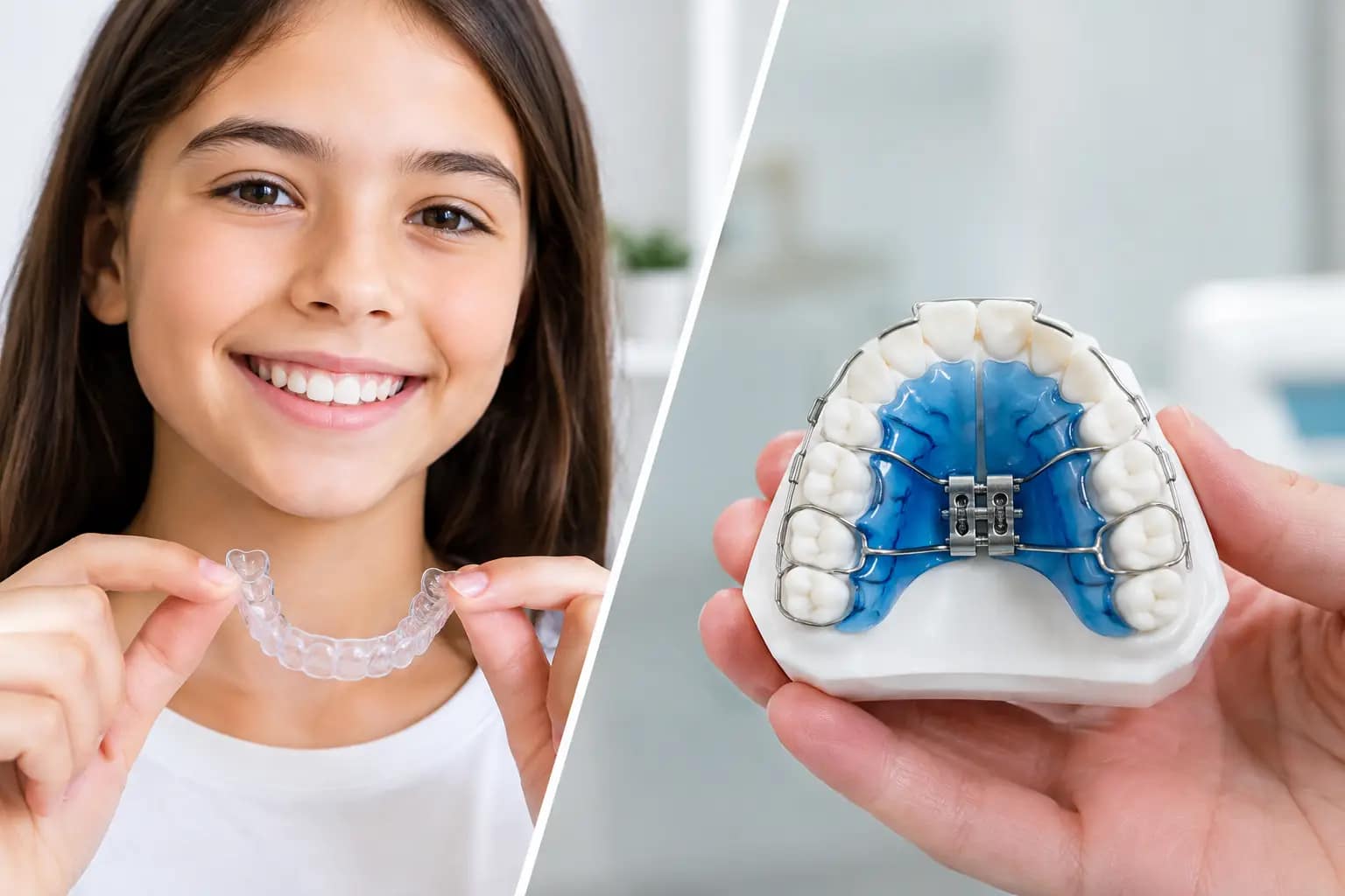 Aparelho removível ou expansor palatino?