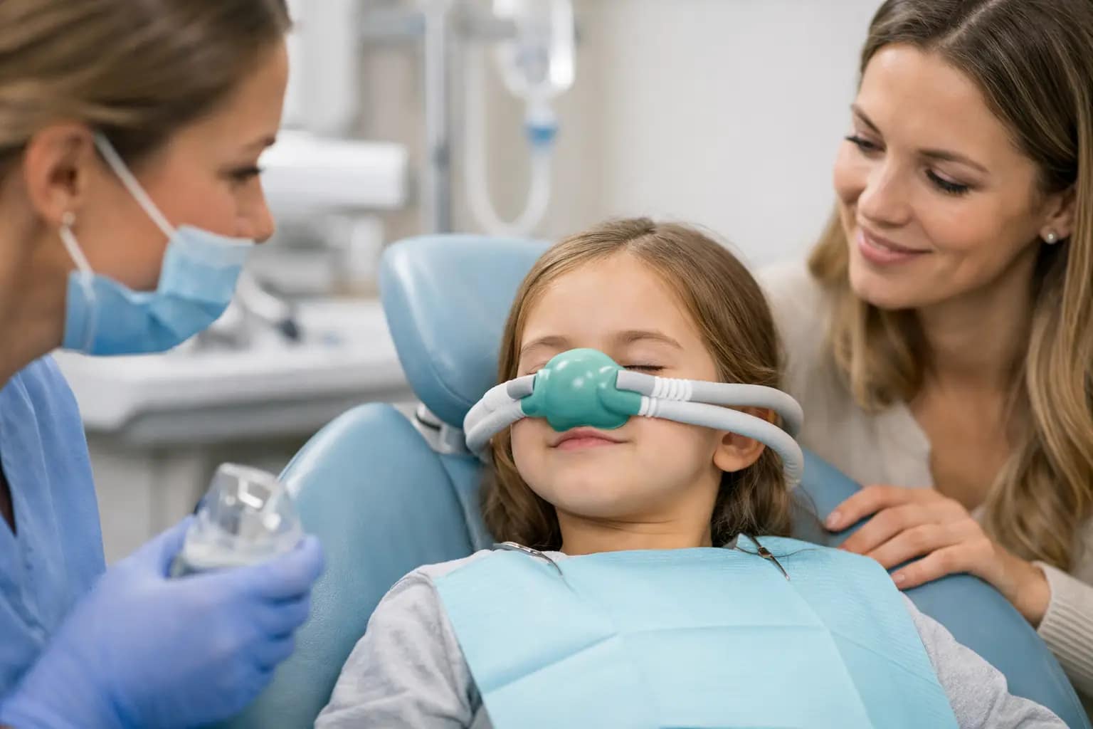 Sedação consciente para crianças no dentista