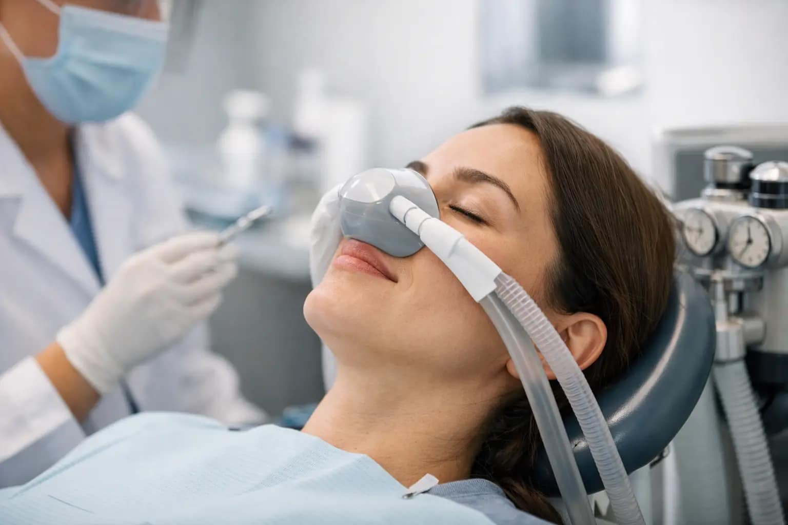 Como funciona a sedação inalatória no dentista